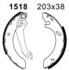 BSF 01518 Brake Shoe Set